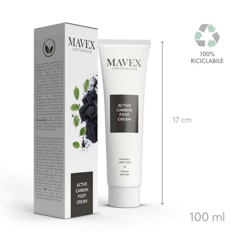 Active Carbon Foot Crema